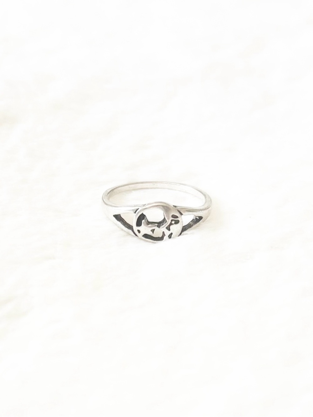 5/$15 🩷 MUST BUNDLE Silver Moon & star Ring
